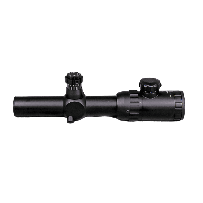 NightStar 1-4X24IR Tactical Rifle Scope Hunting Scope With Illuminated Reticle
