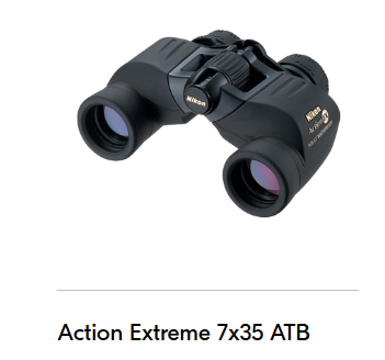 Nikon Action Extreme Binocular 7x35 ATB (Ultra Wide View)