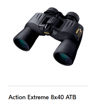 Nikon Action Extreme Binocular 8x40 ATB (Ultra Wide View)
