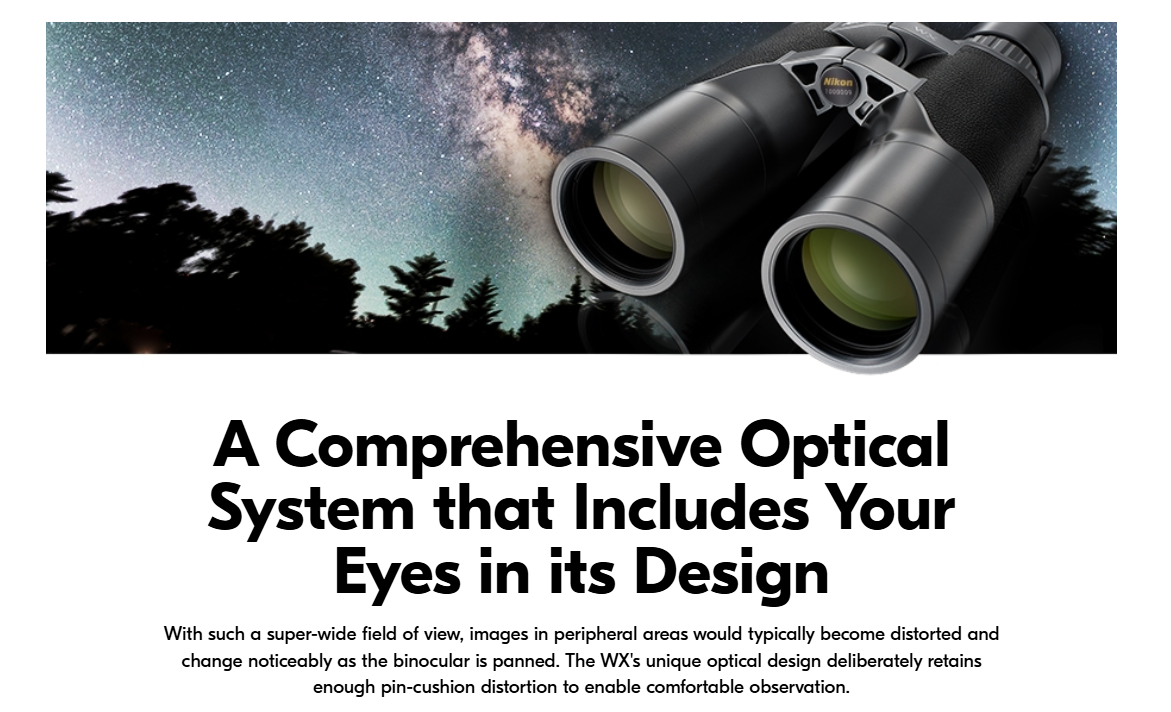 Nikon Astronomy Binocular WX 7x50 IF