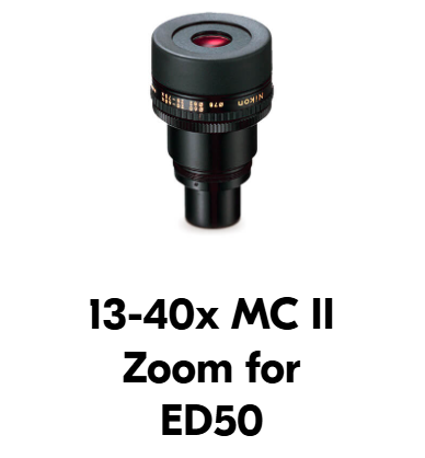 Nikon Fieldscope 50mm ED Eyepiece - 13-40x MC II Zoom