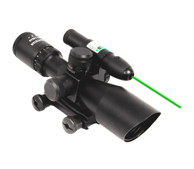 NightStar 2.5-10X40G with Green Laser - NS11601G