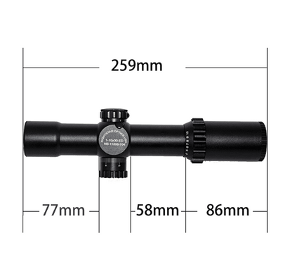 NightStar 2.5-15X50SFIRF First Focal 30mm Tube Compatible Rifle Scope - NS11215