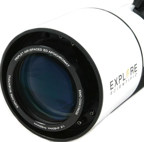 ED80 Essential Series Air-Spaced Triplet Refractor Telescope - ES-ED0806-02