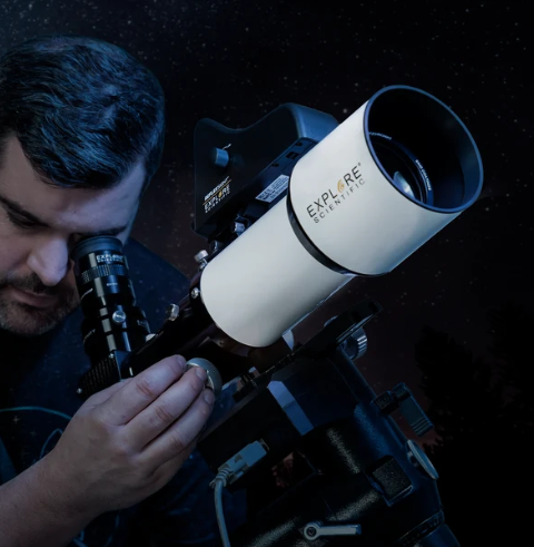 ED80 Essential Series Air-Spaced Triplet Refractor Telescope - ES-ED0806-02