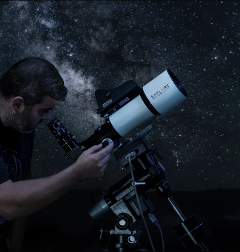ED80 Essential Series Air-Spaced Triplet Refractor Telescope - ES-ED0806-02