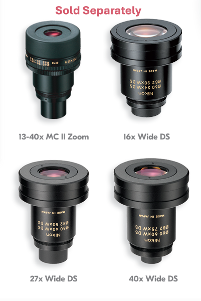 Nikon Fieldscope 50mm ED Eyepiece - 40x Wide DS