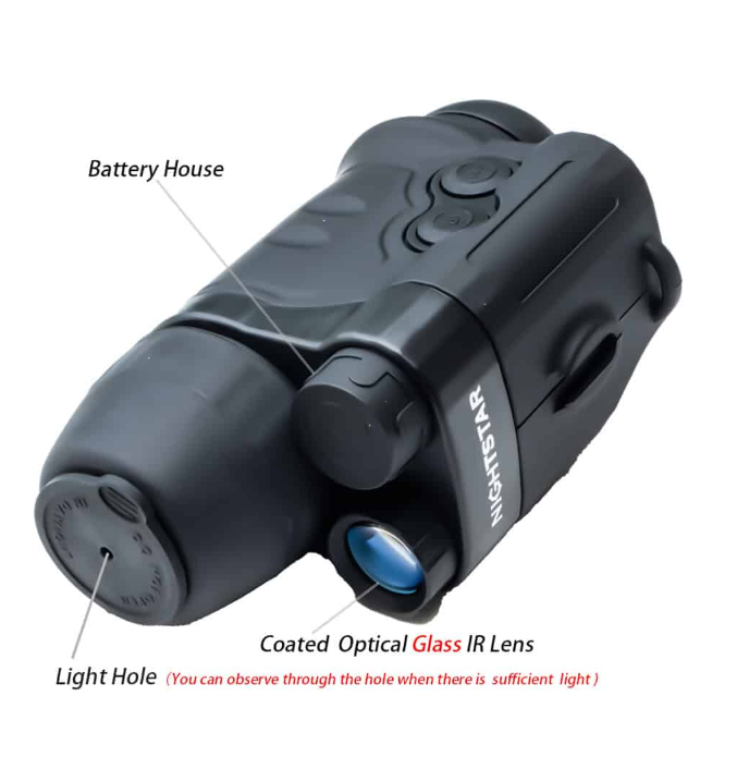 NightStar 3X24 Digital Infrared Monocular Telescope  - NS41324