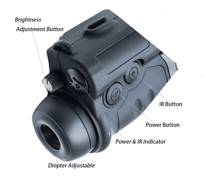 NightStar 3X24 Digital Infrared Monocular Telescope  - NS41324